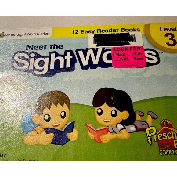 Kathy Oxley Peggy Other - Meet the Sight Words Level 3 Kathy Oxley Peggy Original Binder Preschool Prep